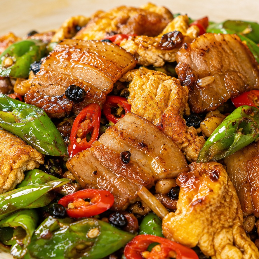 Farmhouse Stir-Fry Stir-fry plated dish